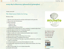 Tablet Screenshot of michelleinashell.blogspot.com