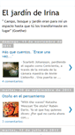 Mobile Screenshot of eljardindeirina.blogspot.com