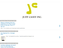 Tablet Screenshot of judycaseyinc.blogspot.com