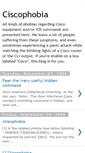 Mobile Screenshot of ciscophobia.blogspot.com