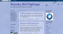 Desktop Screenshot of barnsleybirds.blogspot.com