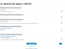 Tablet Screenshot of mariaypepito.blogspot.com
