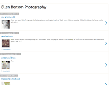 Tablet Screenshot of ellenbensonphotography.blogspot.com
