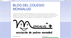 Desktop Screenshot of monsalud.blogspot.com