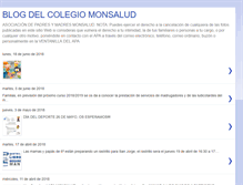 Tablet Screenshot of monsalud.blogspot.com