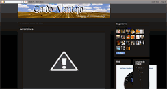 Desktop Screenshot of cadoalentejo.blogspot.com