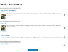 Tablet Screenshot of mexicodemisamores.blogspot.com