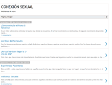 Tablet Screenshot of conexionsexual.blogspot.com