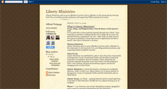 Desktop Screenshot of liberty-ministries.blogspot.com