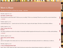Tablet Screenshot of meetamuse.blogspot.com
