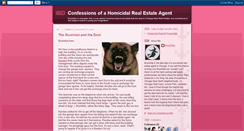 Desktop Screenshot of homicidalrealtor.blogspot.com