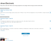 Tablet Screenshot of aivanelectronic.blogspot.com