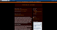 Desktop Screenshot of ceramahagamaislam.blogspot.com