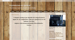 Desktop Screenshot of faimpresiones.blogspot.com