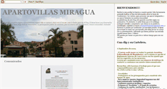 Desktop Screenshot of condominiomiragua.blogspot.com