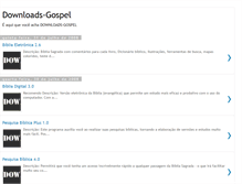 Tablet Screenshot of downloads-gospel.blogspot.com