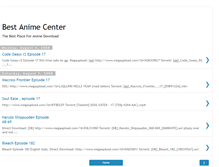 Tablet Screenshot of bestanimecenter.blogspot.com