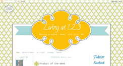 Desktop Screenshot of livingat123.blogspot.com