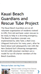 Mobile Screenshot of kauaibeachguardians.blogspot.com