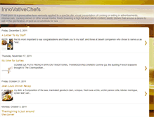 Tablet Screenshot of innovativechefs.blogspot.com