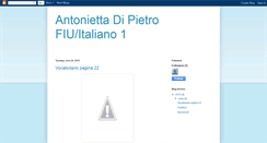 Desktop Screenshot of antoniettadipietrofiuitaliano1.blogspot.com
