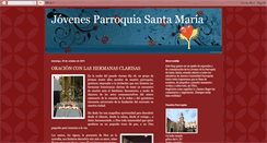 Desktop Screenshot of jovenessantamaria.blogspot.com