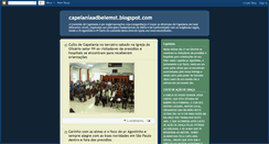 Desktop Screenshot of capelaniasantaterezinha.blogspot.com