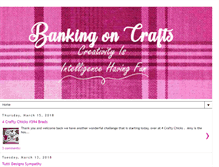 Tablet Screenshot of bankingoncrafts.blogspot.com