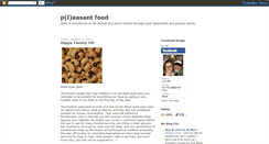Desktop Screenshot of pleasantfood.blogspot.com