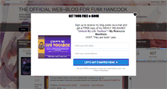 Desktop Screenshot of fumihancock.blogspot.com