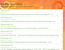 Tablet Screenshot of creativeconnectionz-3artz.blogspot.com