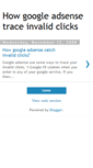 Mobile Screenshot of googleinvalidclick.blogspot.com