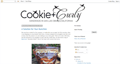 Desktop Screenshot of cookieandcurly.blogspot.com