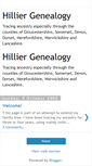 Mobile Screenshot of hilliergenealogy.blogspot.com