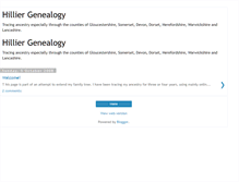 Tablet Screenshot of hilliergenealogy.blogspot.com