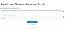 Tablet Screenshot of angadipuram.blogspot.com