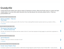 Tablet Screenshot of grundyville.blogspot.com