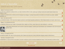 Tablet Screenshot of mitoscuentosyleyendas.blogspot.com