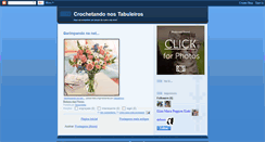 Desktop Screenshot of crochetandolinhas.blogspot.com