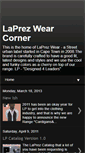 Mobile Screenshot of lpwear.blogspot.com