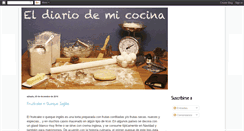 Desktop Screenshot of eldiariodemicocina.blogspot.com