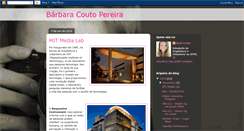 Desktop Screenshot of barbaracoutopereira.blogspot.com