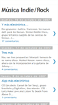 Mobile Screenshot of musicaindierock.blogspot.com