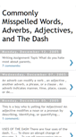 Mobile Screenshot of misspelledwierdwords.blogspot.com