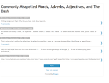 Tablet Screenshot of misspelledwierdwords.blogspot.com