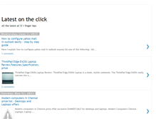 Tablet Screenshot of latestontheclick.blogspot.com