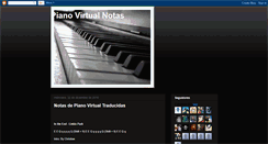 Desktop Screenshot of pianovirtualnotas.blogspot.com