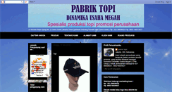 Desktop Screenshot of pabrik-topi.blogspot.com