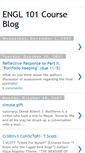 Mobile Screenshot of engl101courseblog.blogspot.com
