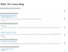 Tablet Screenshot of engl101courseblog.blogspot.com